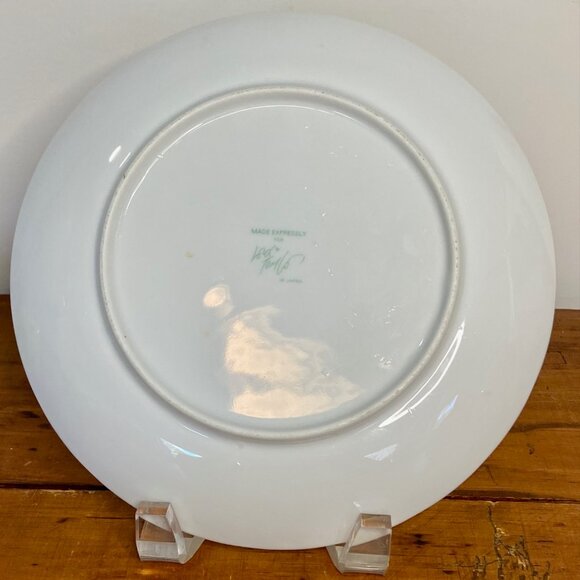 Lot of 4 (2 Sets) LORD & TAYLOR LUNCHEON PLATE & CUP FROM JAPAN - ROSE PATTERN - Picture 7 of 11